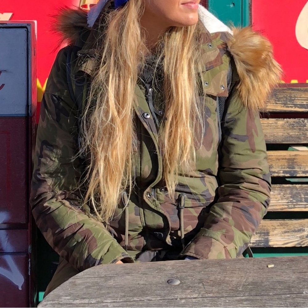 CAMO COAT